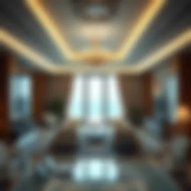 Elegant Interior Design of Ajman Pearl Towers Interior design elements of Ajman Pearl Towers