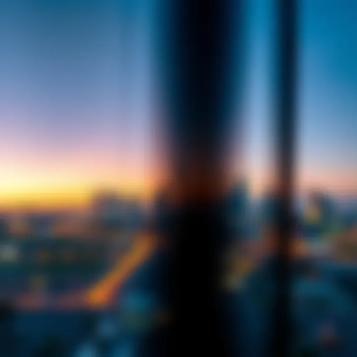 The Al Ain skyline at dusk illustrating the city’s strategic importance and urban planning