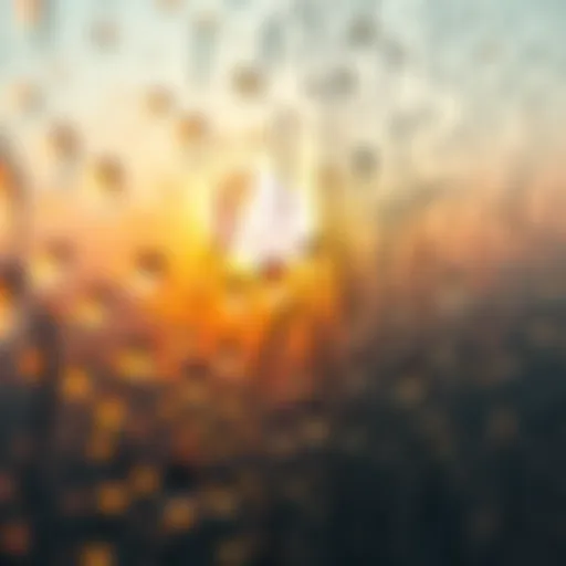 Close-up of textured glass highlighting its strength and clarity