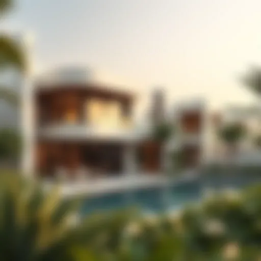 Contemporary Pan Home architecture in UAE
