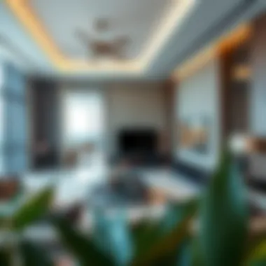 Interior Luxury at Park Gate Residence Tower B Luxurious interior design of a unit in Park Gate Residence Tower B