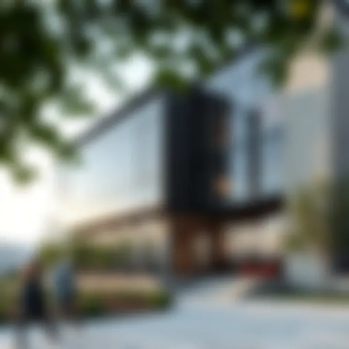 Sustainable building utilizing glass and stone materials
