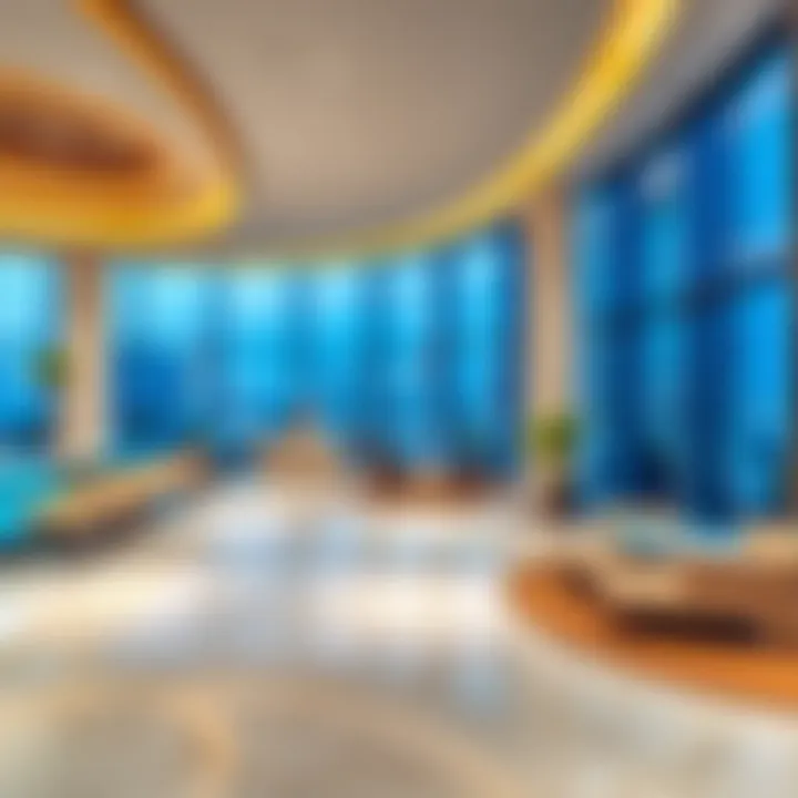 Amenities and facilities available in the API Trio Office Tower