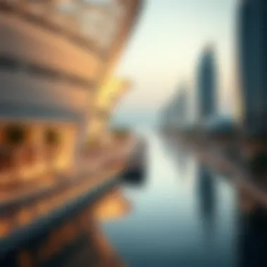 Innovative Engineering Design of the Arabian Canal Rendering of the engineering design of the Arabian Canal