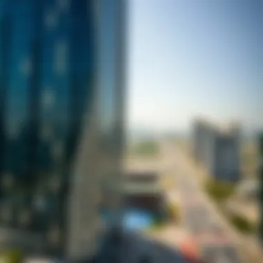 Strategic location of Avanti Tower within Dubai's urban landscape