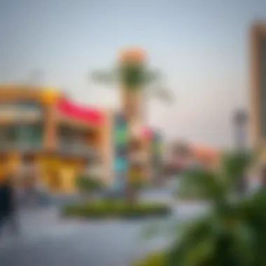 Amenities Surrounding Bawabat Al Sharq Mall Surrounding amenities near Bawabat Al Sharq Mall including parks and dining