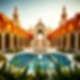 Stunning architectural view of Binghatti Tulip