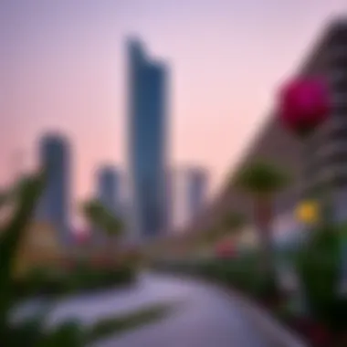 Prime location of Binghatti Tulip in Dubai