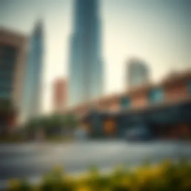 Modern Exterior Design of Burj Khalifa Modern exterior design elements of Burj Khalifa