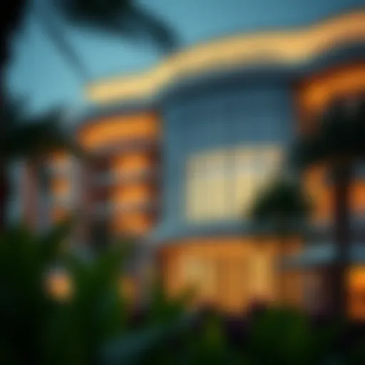 Bvlgari Residences exterior showcasing luxurious architecture
