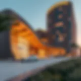 Architectural design of Cedar Emaar showcasing its unique structures