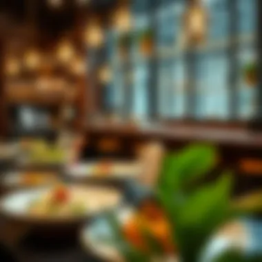 Diverse menu offerings at Circle Cafe displayed artistically