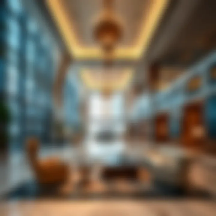 Elegant lobby interior of City Seasons Al Ain with contemporary design