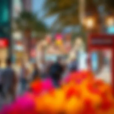 Cultural Vibrancy at City Walk Dubai A cultural event taking place at City Walk, highlighting art and community engagement