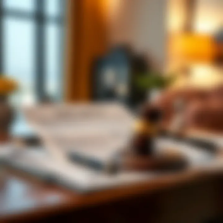 Legal documents and paperwork related to hiring