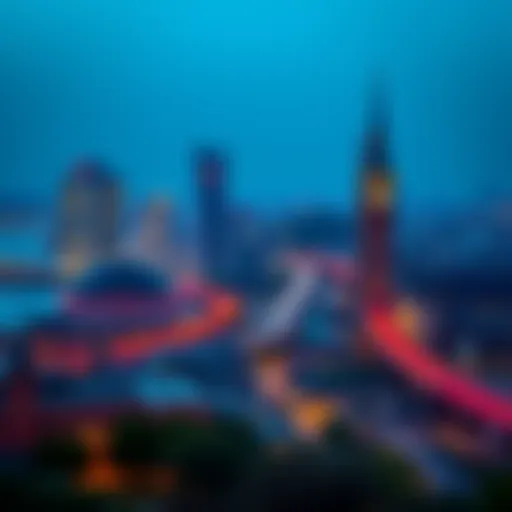 A visual representation of different UK visa types