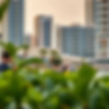 Community Life Surrounding Marina View Tower Vibrant community lifestyle around Marina View Tower with amenities