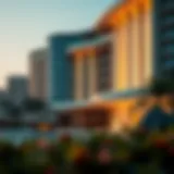 Luxurious exterior view of Rixos by Nakheel showcasing modern architecture