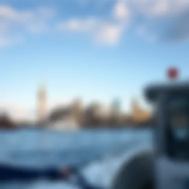 Iconic Landmarks from the Creek Harbour Boat Iconic landmarks visible from the Creek Harbour boat