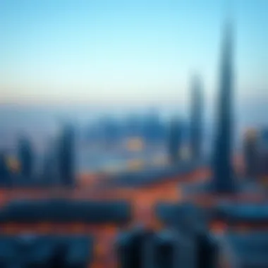 Panoramic view of Dubai's skyline showcasing new projects