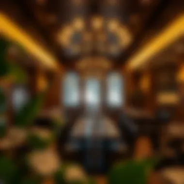 Ambiance and Culture: The Heart of Muwaileh's Restaurants Elegant restaurant interior reflecting cultural influences