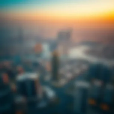 Dubai's Expansive Real Estate Landscape Aerial view of Dubai's real estate landscape