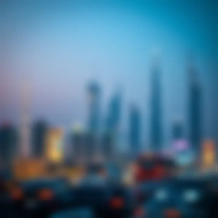 Skyline of Dubai representing investment opportunities