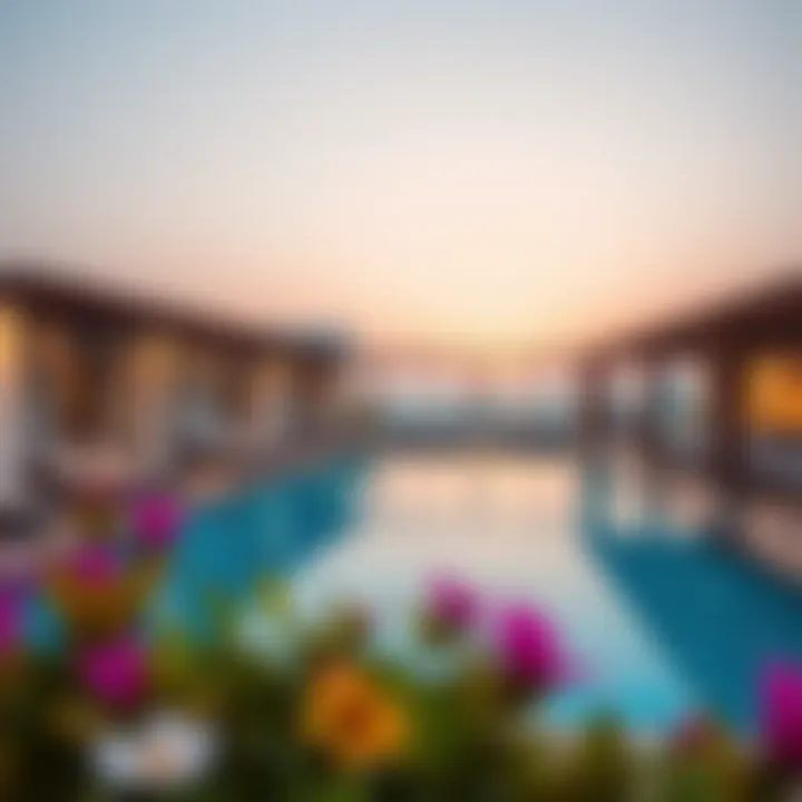 Luxurious amenities at Emaar Elvira, highlighting leisure facilities