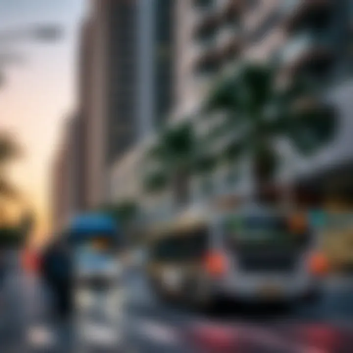Public transport options around Jumeirah Lake Towers