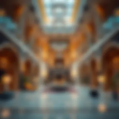 Spacious Interior Design of Al Asmawi Building Interior layout of Al Asmawi Building highlighting its spacious design