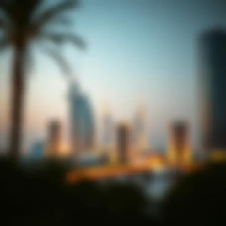 Graph depicting real estate trends in Al Aweer