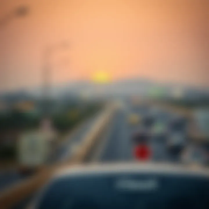 Transport links and connectivity in Al Khawaneej
