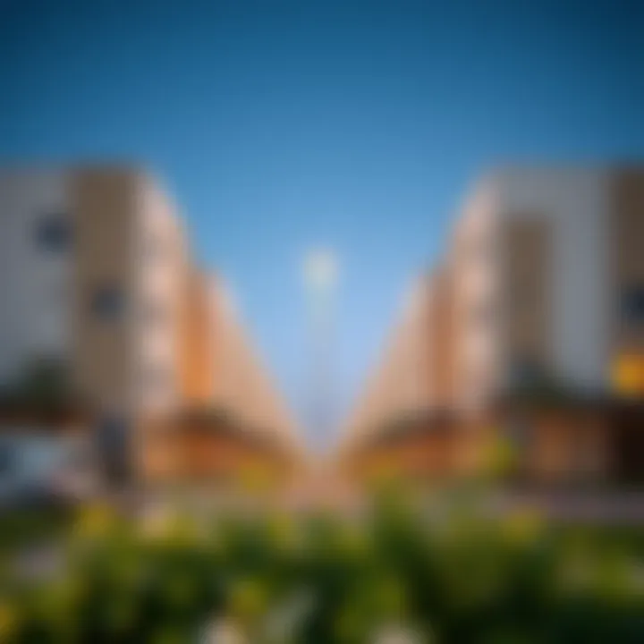 Contemporary residential units in Al Khezamia reflecting modern living standards