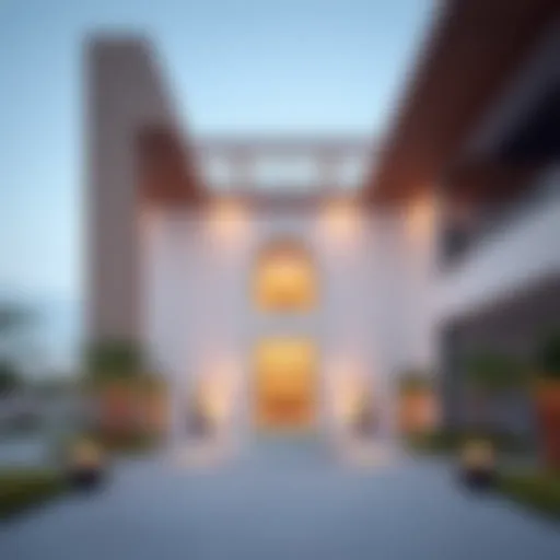 Stunning architectural design of Bayti Villas