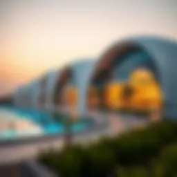 Stunning architectural design of the Blue Wave project in Al Quoz