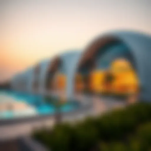 Stunning architectural design of the Blue Wave project in Al Quoz