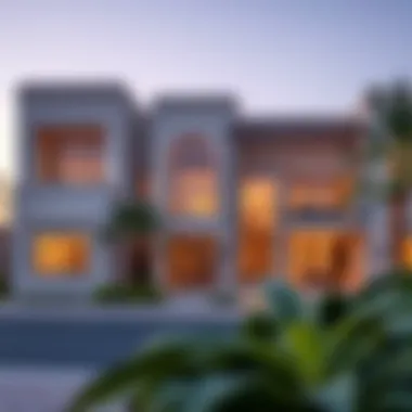 Stunning exterior view of Bulgari Villas