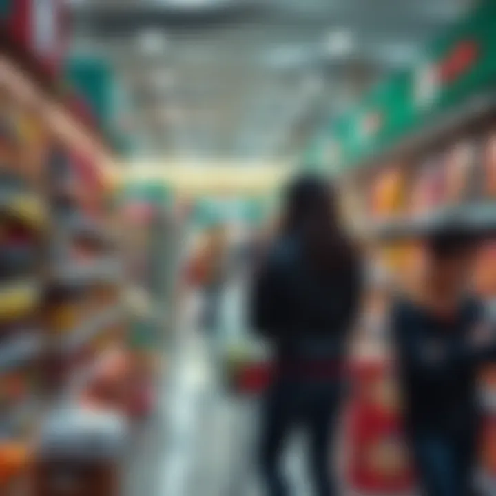 Customer engagement experience within Carrefour's aisles