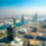 Aerial view of محطة سنتربوينت showcasing its architectural beauty