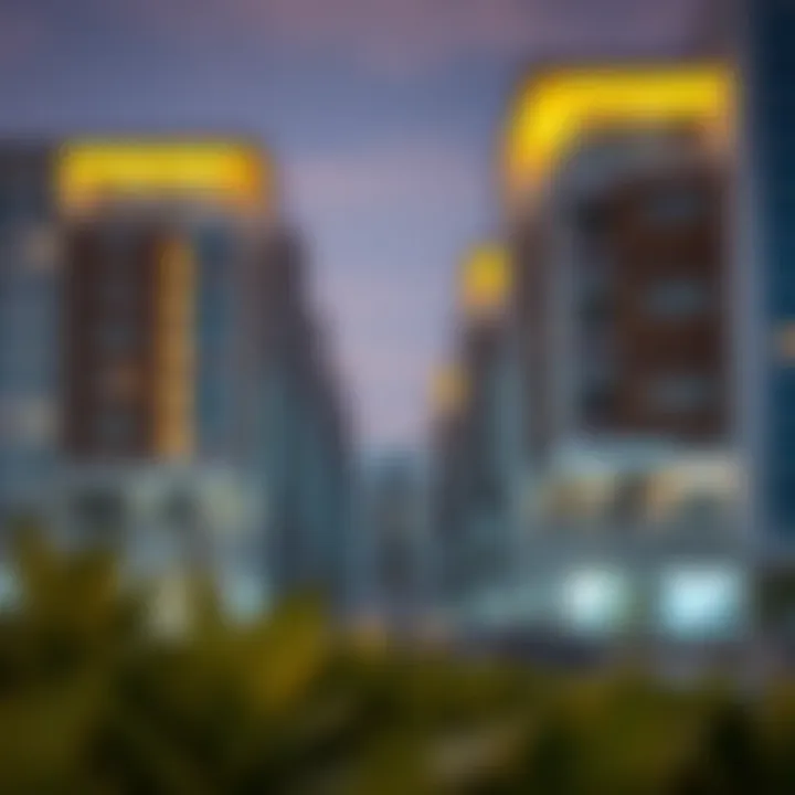 Modern residential development in Al Shamkha