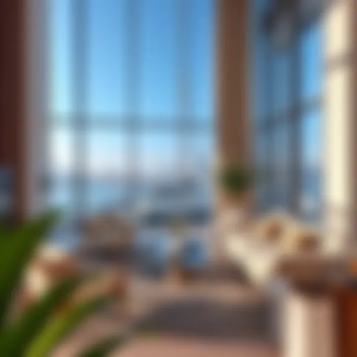 Luxurious interior design featuring modern amenities within Jumeirah Living Marina.