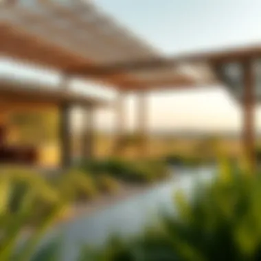 Sustainable Living in Ketura Reserve Illustration of sustainable living practices within Ketura Reserve