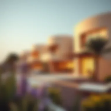 Architectural Innovations on Marjan Island Architectural marvels on Marjan Island highlighting sustainable design