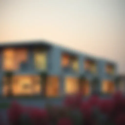 Modern architectural design in Murooj Al Furjan West