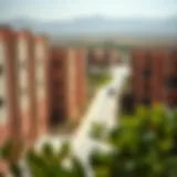 Scenic view of Shabiya housing complex