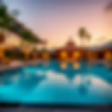 Innovative Pool Design with Cultural Significance Trendy pool design reflecting cultural elements
