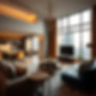 Luxurious Apartment Interior Luxurious apartment interior showcasing modern design