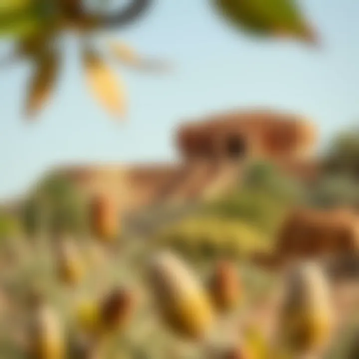 Diverse flora and fauna within Sharjah Desert Park highlighting ecological richness