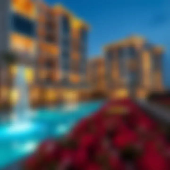 Luxurious residential buildings in Westzone Al Mina