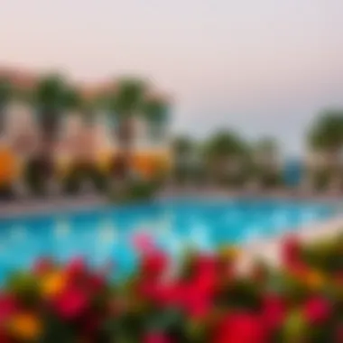 Community amenities including pools and parks in Fairway Villas
